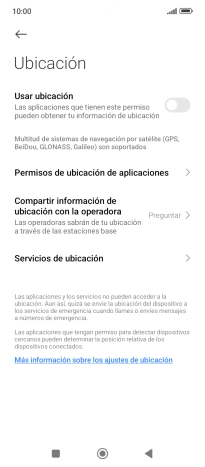 Pulsa el indicador junto a 