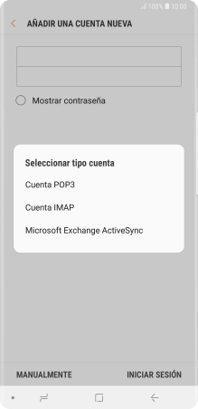 Pulsa Cuenta POP3.