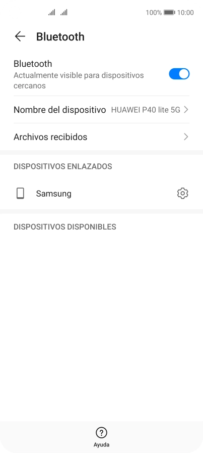 Desliza el dedo hacia arriba desde la parte inferior de la pantalla para terminar y volver a la pantalla de inicio.