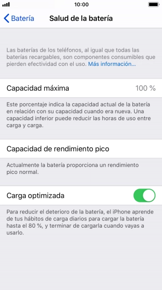 Pulsa el indicador junto a 