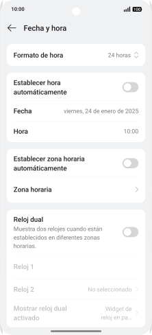 Pulsa el indicador junto a 