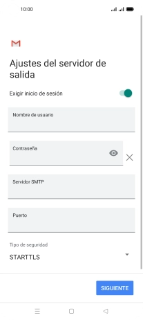 Pulsa el indicador junto a 