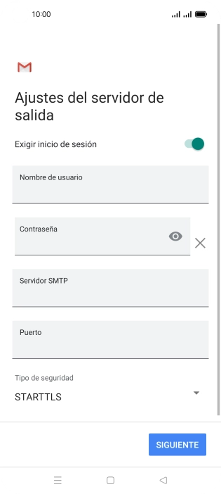 Pulsa el indicador junto a 