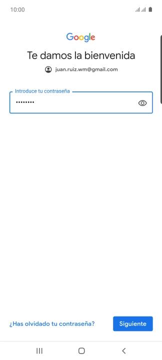 Pulsa Siguiente.