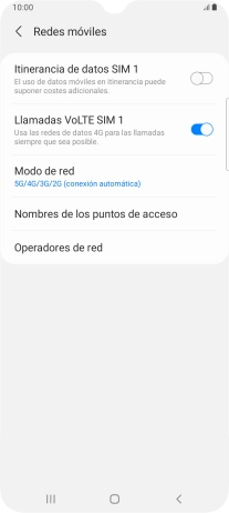 Pulsa el indicador junto a 