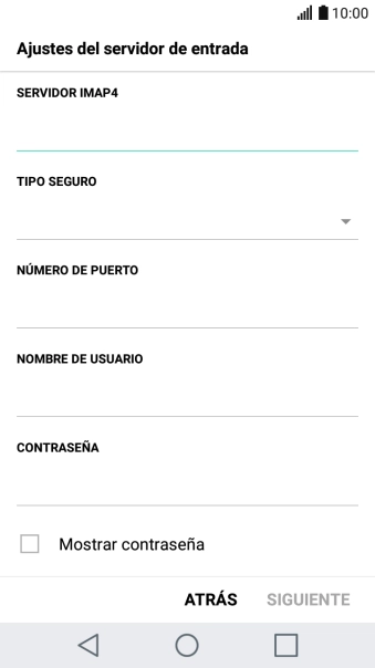 Pulsa la lista desplegable bajo 