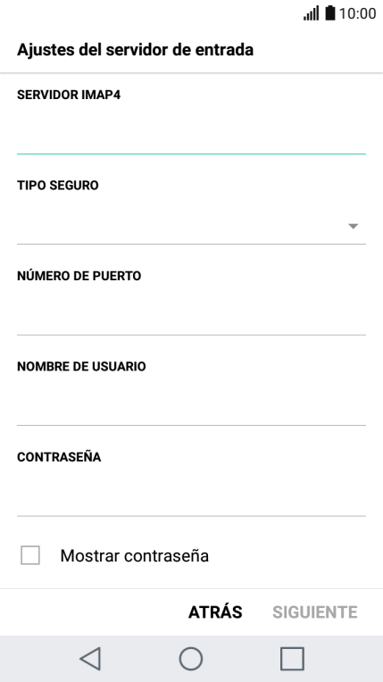 Pulsa la lista desplegable bajo 