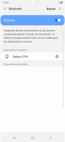Pulsa la tecla de inicio para terminar y regresar a la pantalla de inicio.