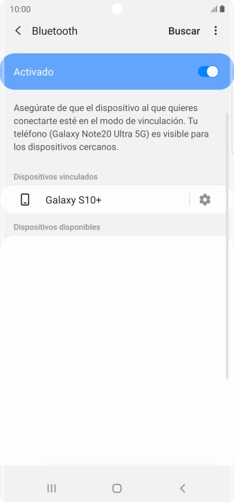 Pulsa la tecla de inicio para terminar y regresar a la pantalla de inicio.