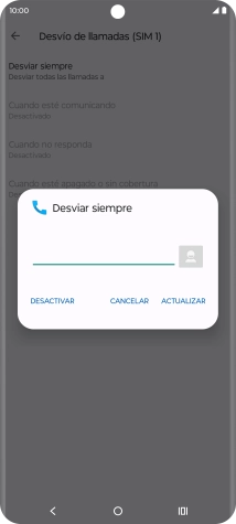 Pulsa DESACTIVAR.