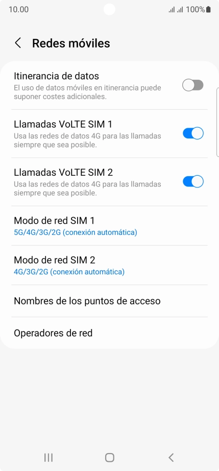 Pulsa el indicador junto a 