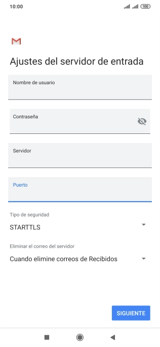 Pulsa la lista desplegable bajo 