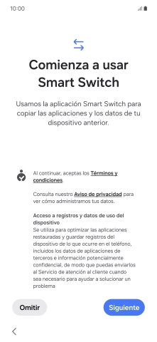 Pulsa Siguiente.