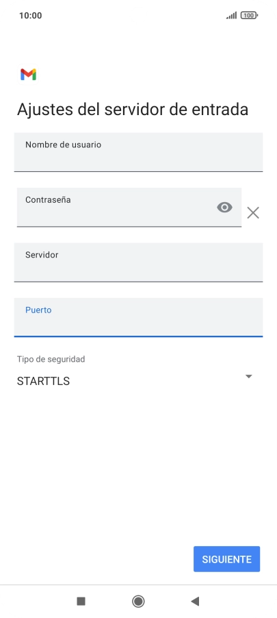 Pulsa la lista desplegable bajo 