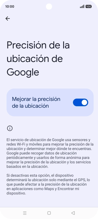 Si pulsas el indicador junto a 