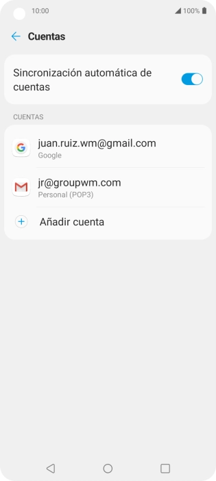 Pulsa la tecla de inicio para terminar y regresar a la pantalla de inicio.