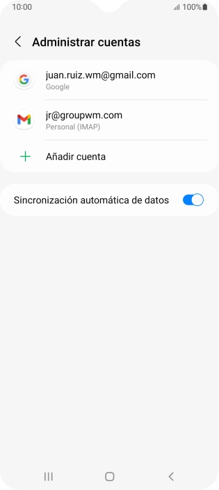 Pulsa la tecla de inicio para terminar y regresar a la pantalla de inicio.