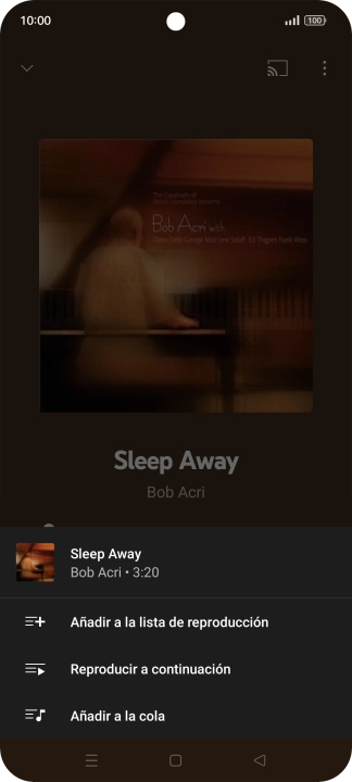 Pulsa Añadir a la lista de reproducción.