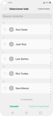 Pulsa en el campo junto a 