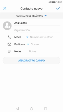 Pulsa Número de teléfono e introduce el número de teléfono deseado.