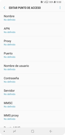 Pulsa Nombre.