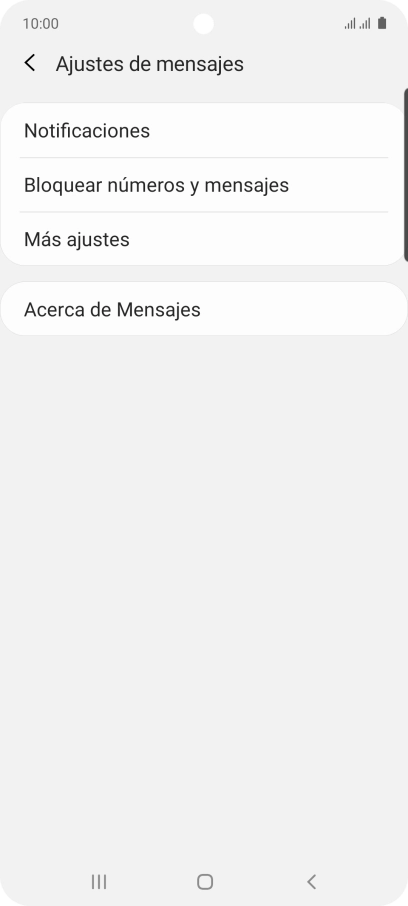 Pulsa Más ajustes.