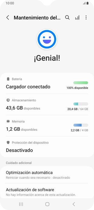 Pulsa Batería.