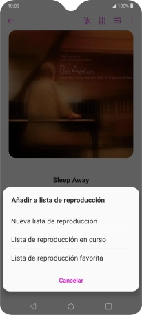 Pulsa Nueva lista de reproducción.