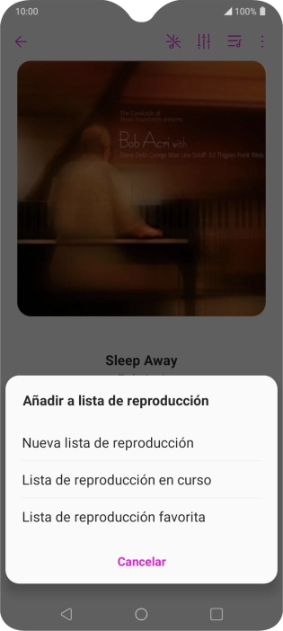 Pulsa Nueva lista de reproducción.