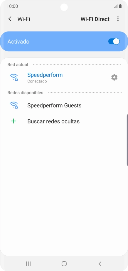 Pulsa la tecla de inicio para terminar y regresar a la pantalla de inicio.