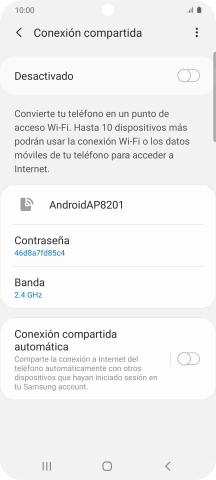 Pulsa el icono de menú.