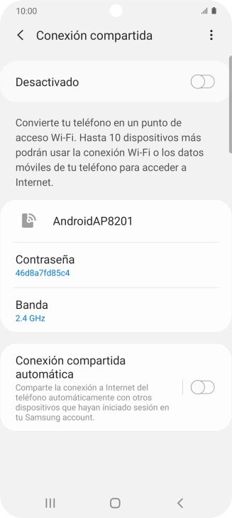 Pulsa el icono de menú.