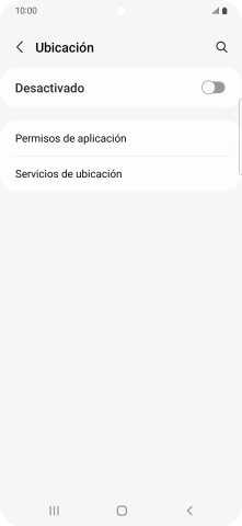 Pulsa el indicador para activar o desactivar la función.