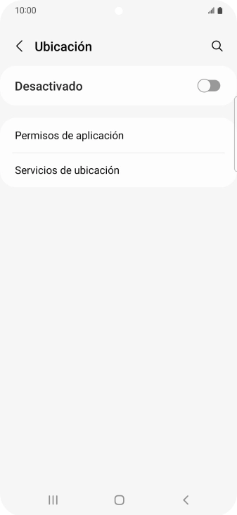 Pulsa el indicador para activar o desactivar la función.