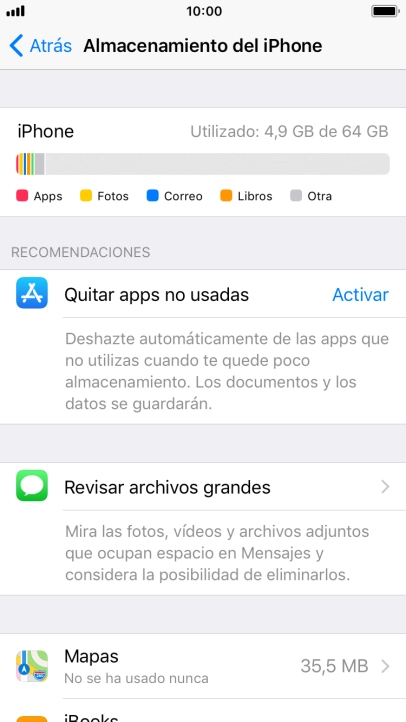 Pulsa la app deseada.