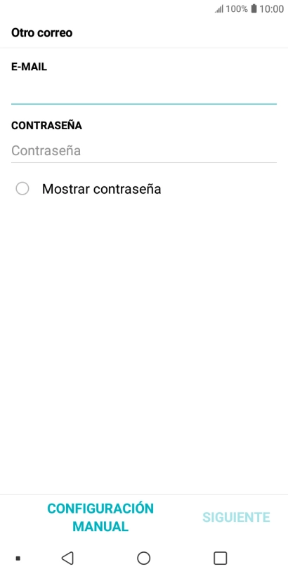 Pulsa en el campo bajo 