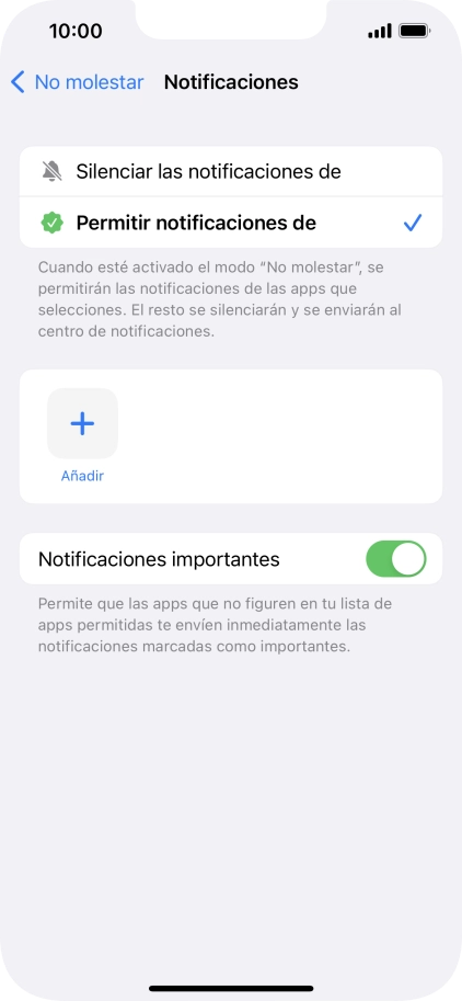 Pulsa el indicador junto a 