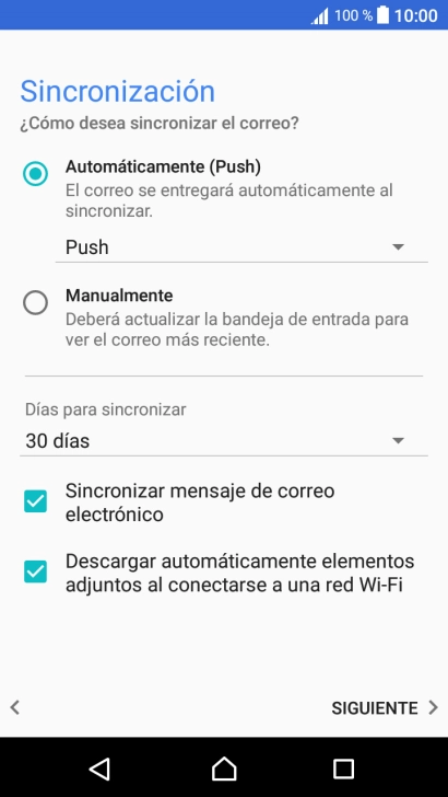 Pulsa la lista desplegable bajo 