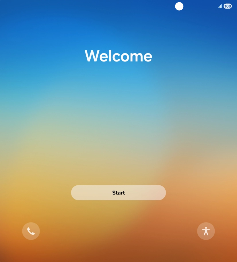 Press Start.