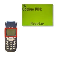La pantalla muestra ahora Código PIN:.