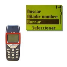 Vaya a Borrar y pulse Seleccionar.
