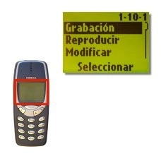 Elija Grabación y pulse Seleccionar.