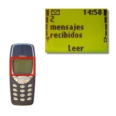 La pantalla muestra (x) mensajes recibidos.