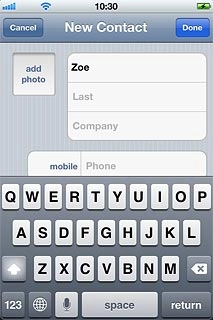 Press Last and key in the required last name.