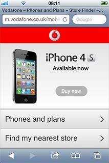 Press the bookmark icon (a book).