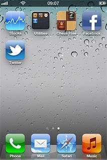 Press and hold any menu item until the menu items start to jiggle.
