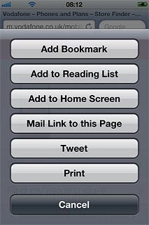 Press Add Bookmark.Edit the name of the bookmark, if required.