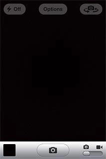 To turn the flash on or off:Press the flash icon.