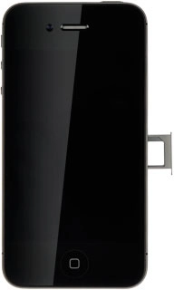 Remove the SIM holder from your phone.