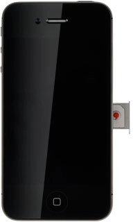 Insert the SIM holder into your phone.